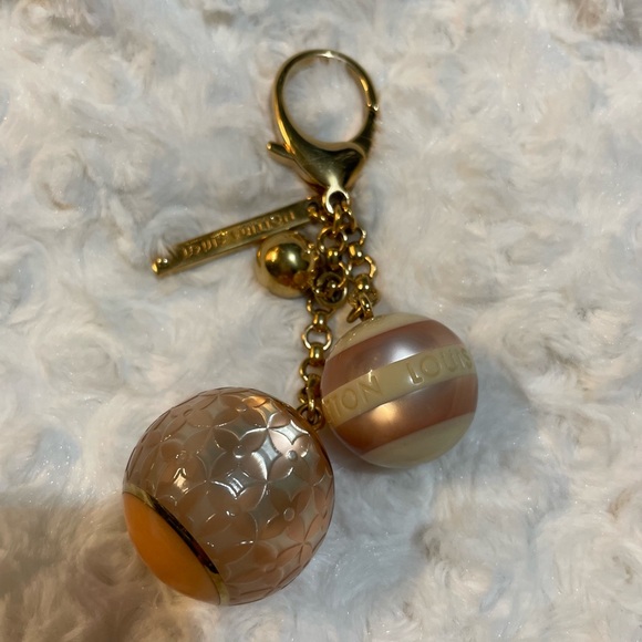 Louis Vuitton Bijoux Sac Pink Mini Run Croisette Key Holder/ Bag Charm 🩷 - Picture 3 of 4